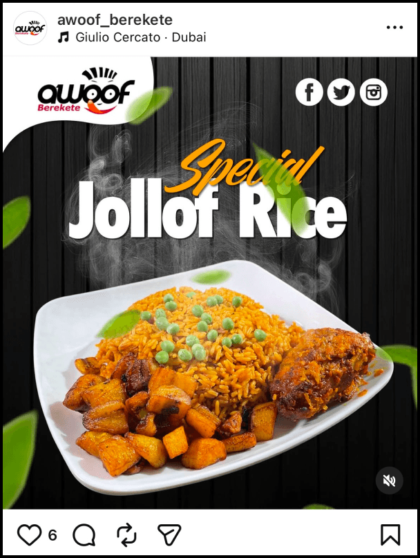 Awoof Berekete Instagram post 5