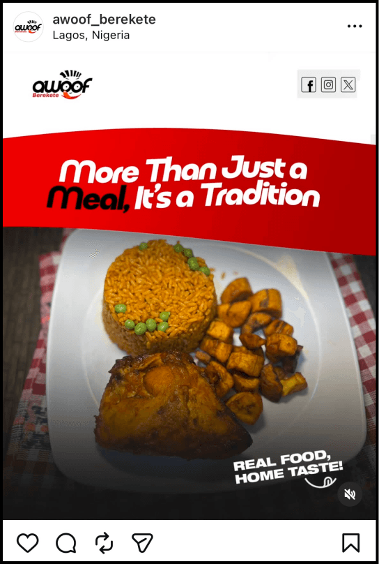 Awoof Berekete Instagram post 6